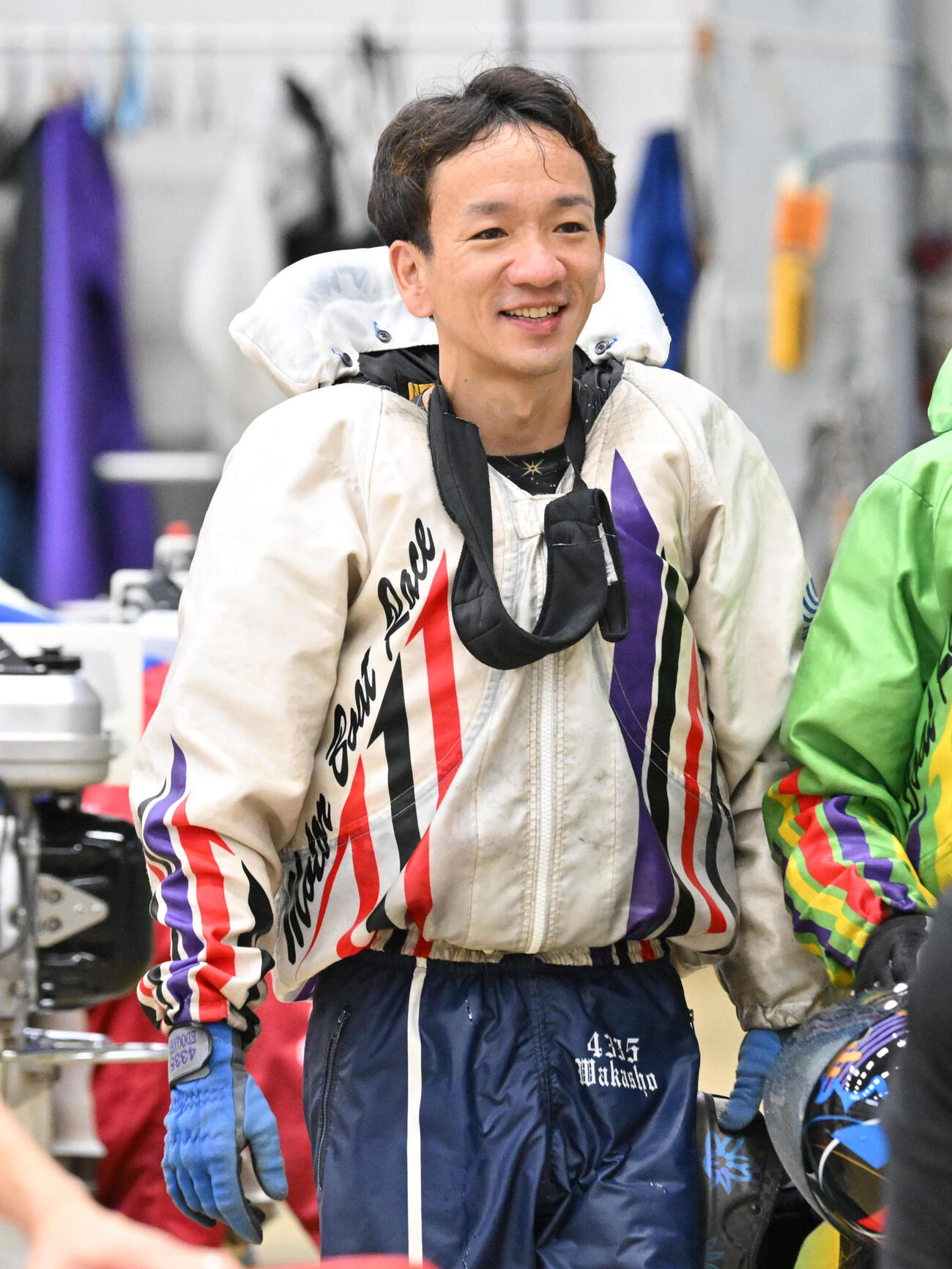 5R2着の若林将（撮影・林敢治）
