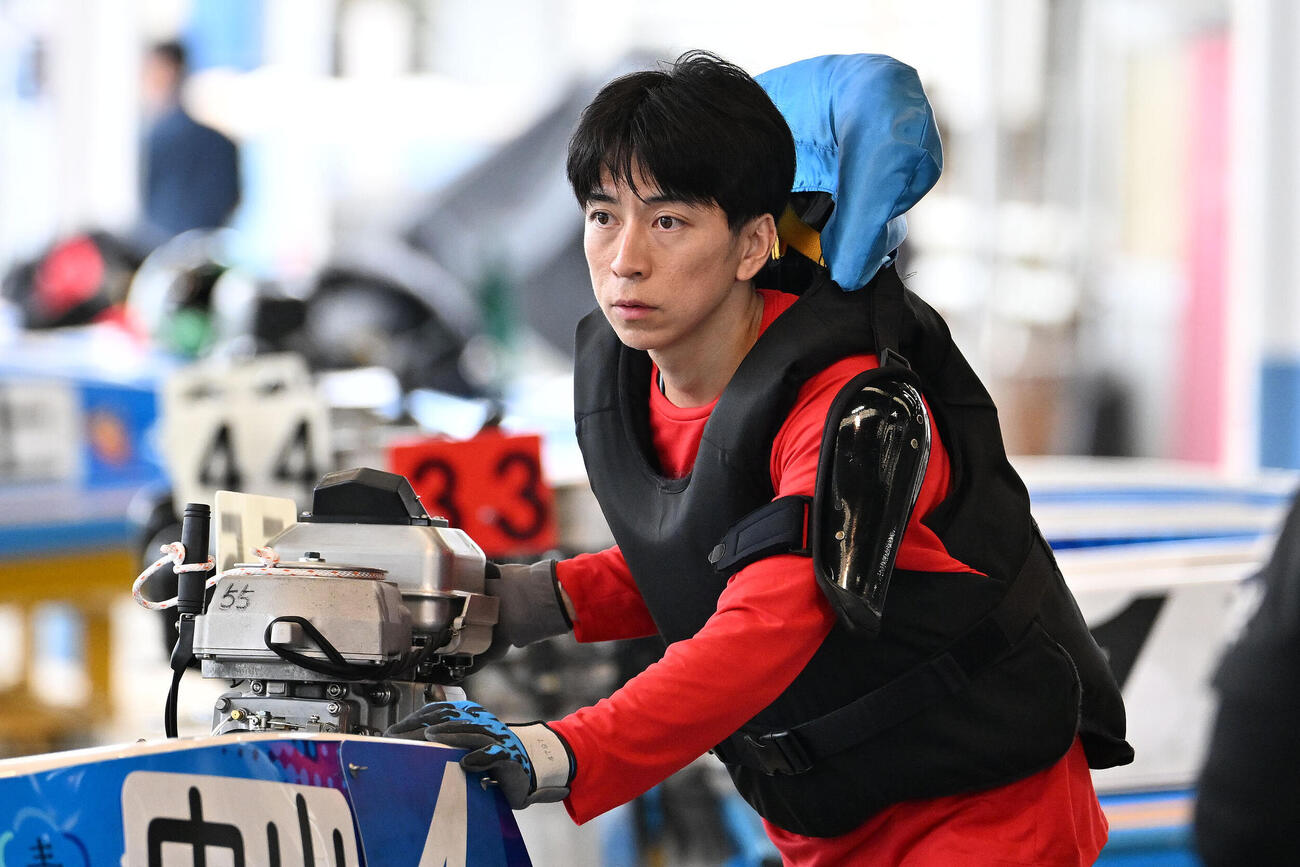 待望のG1初出場で中山将が初勝利を目指す（撮影・滝沢徹郎）