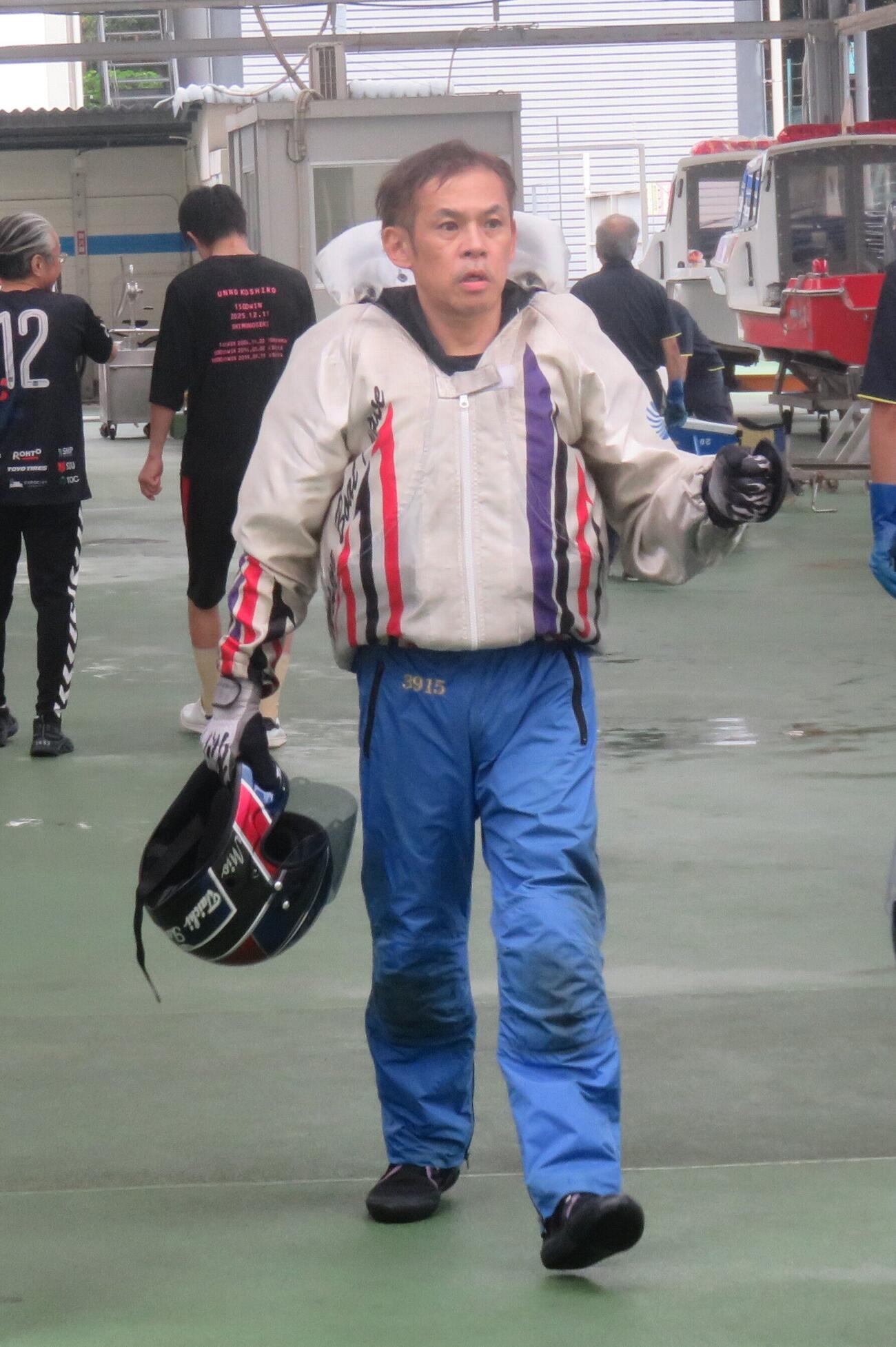 繁野谷圭介が7Rを逃げ切って今節2勝目を挙げた