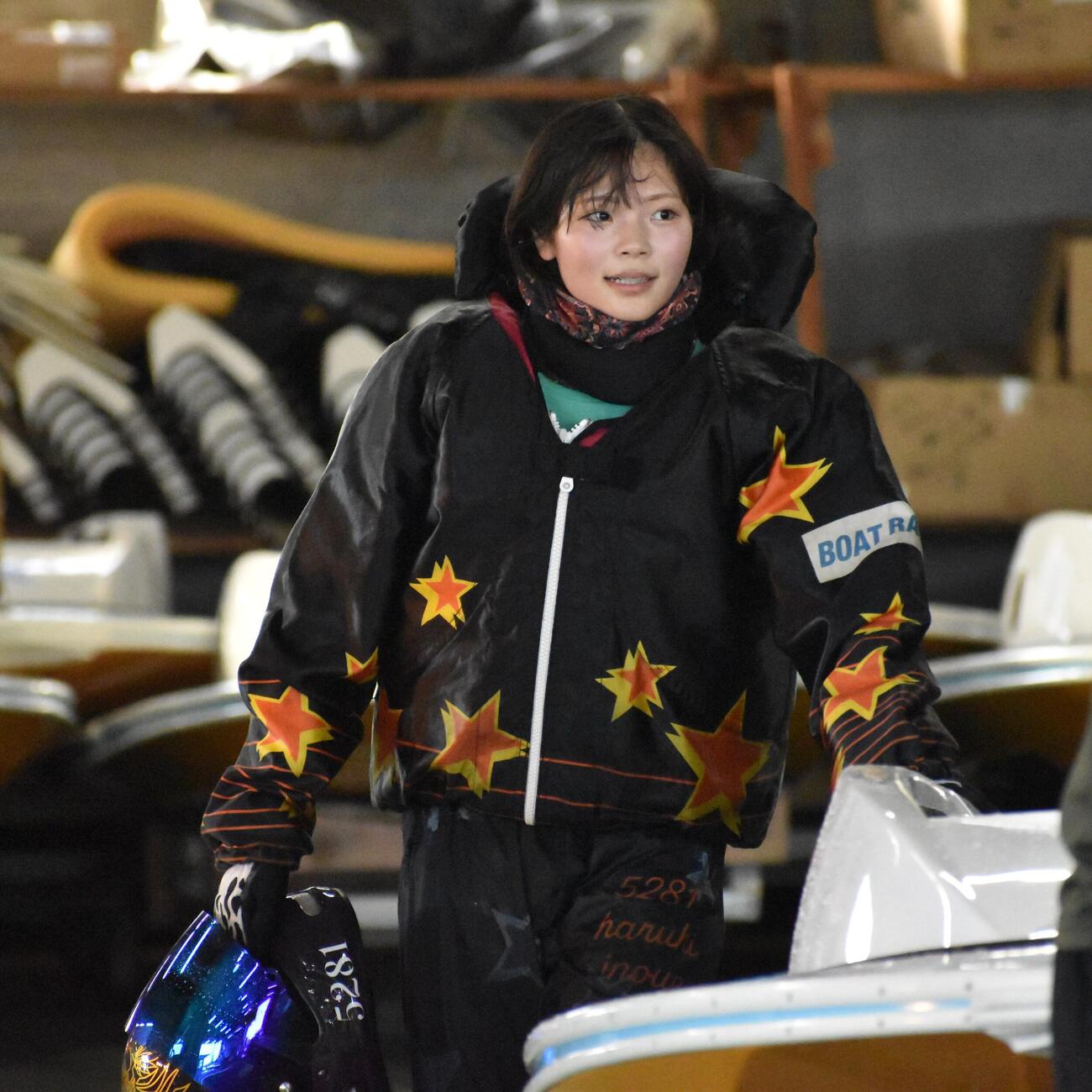 予選5位で準優に駒を進めた井上遥妃