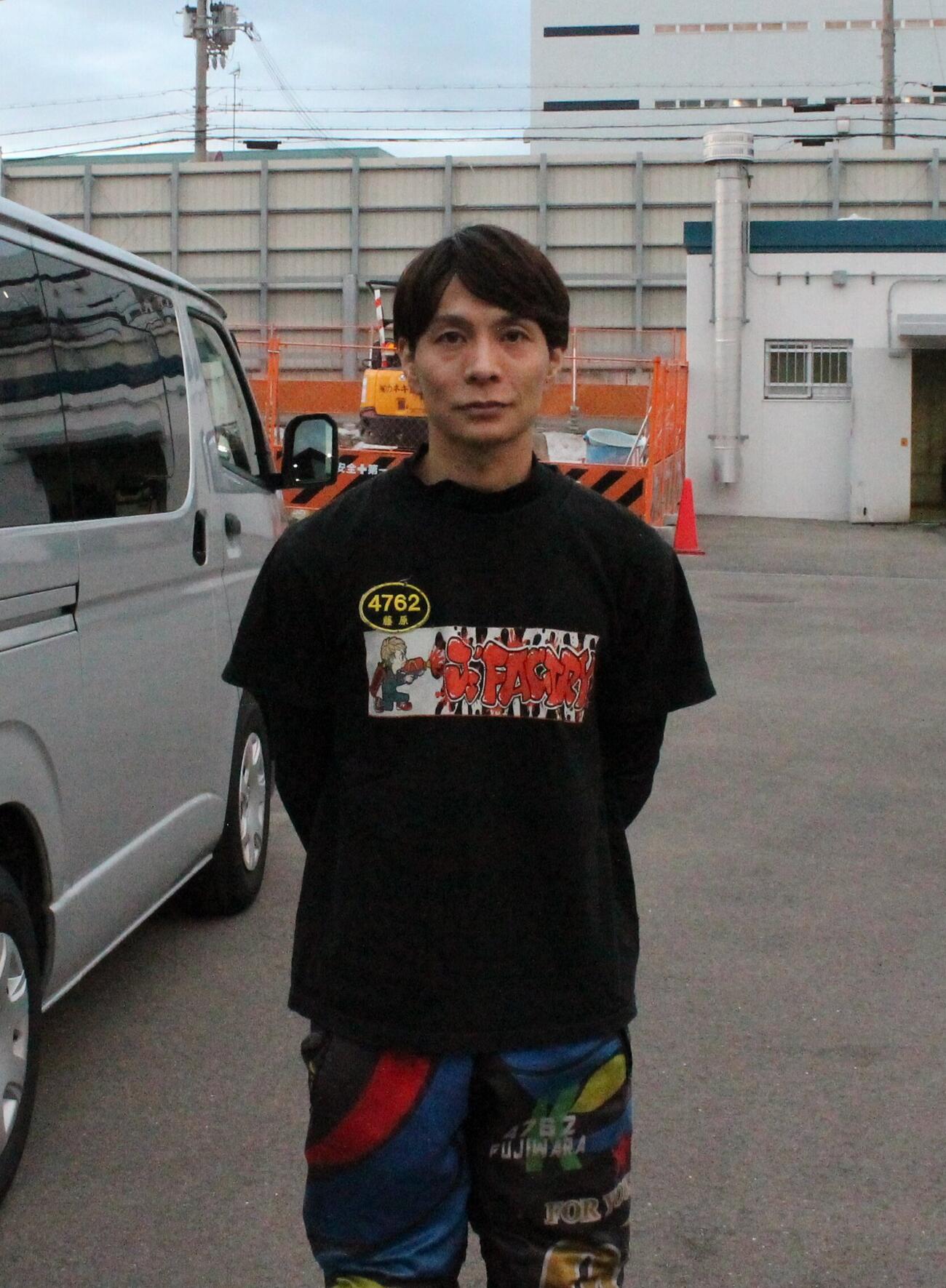 前検1番時計をマークした藤原啓史朗
