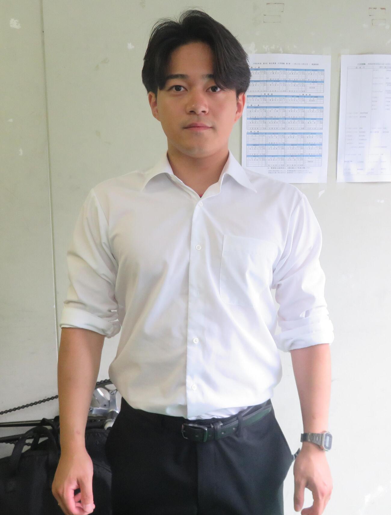 特昇懸かる中野楚楽はいつも通りの走りを意識する