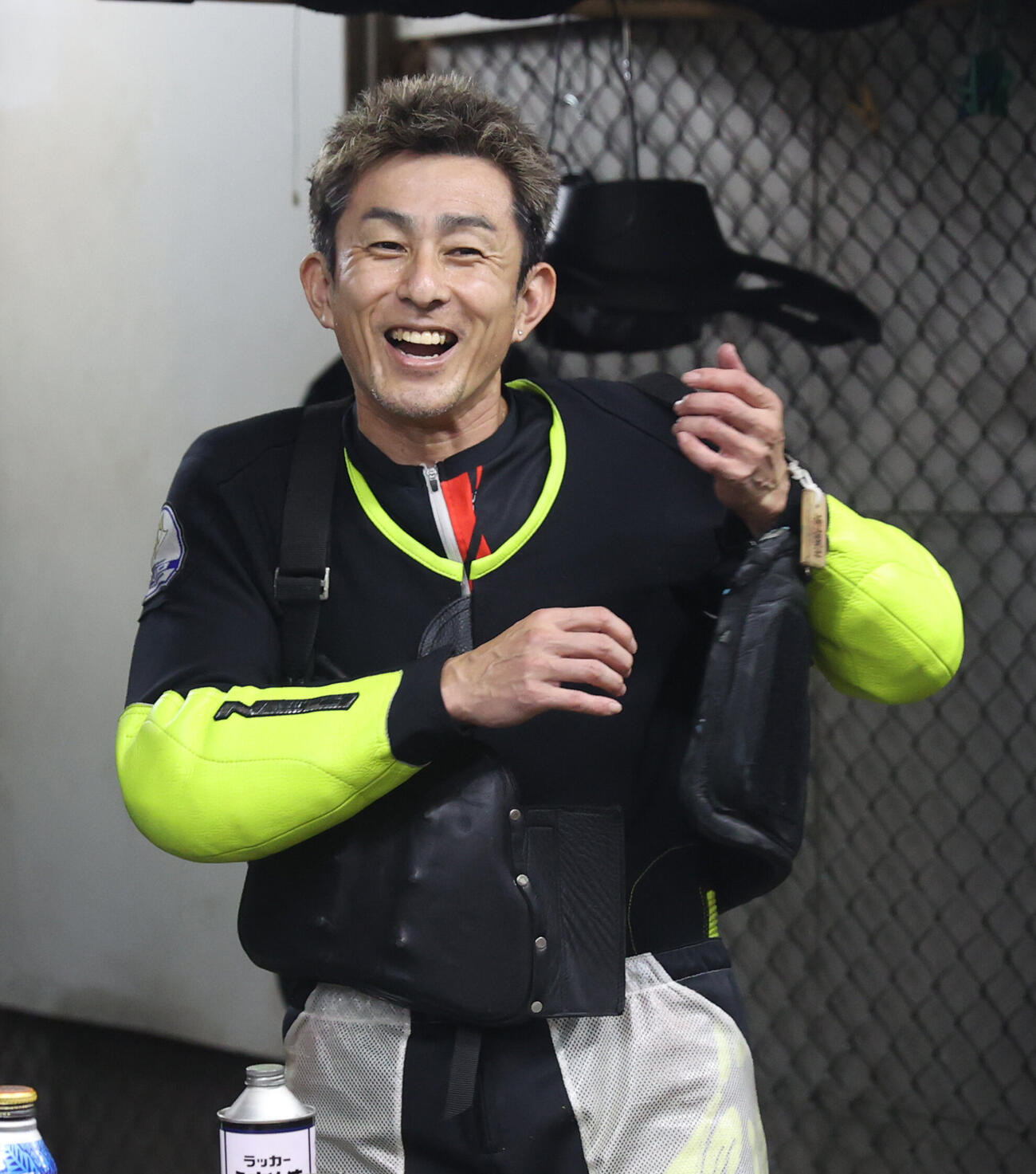 予選4Rで2着の松尾啓史（撮影・柴田隆二）