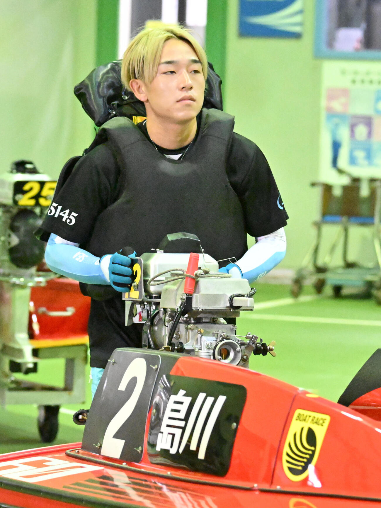 島川海輝（撮影・林敢治）