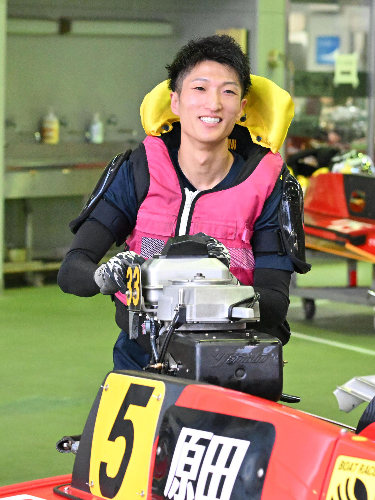 原田才一郎（撮影・林敢治）