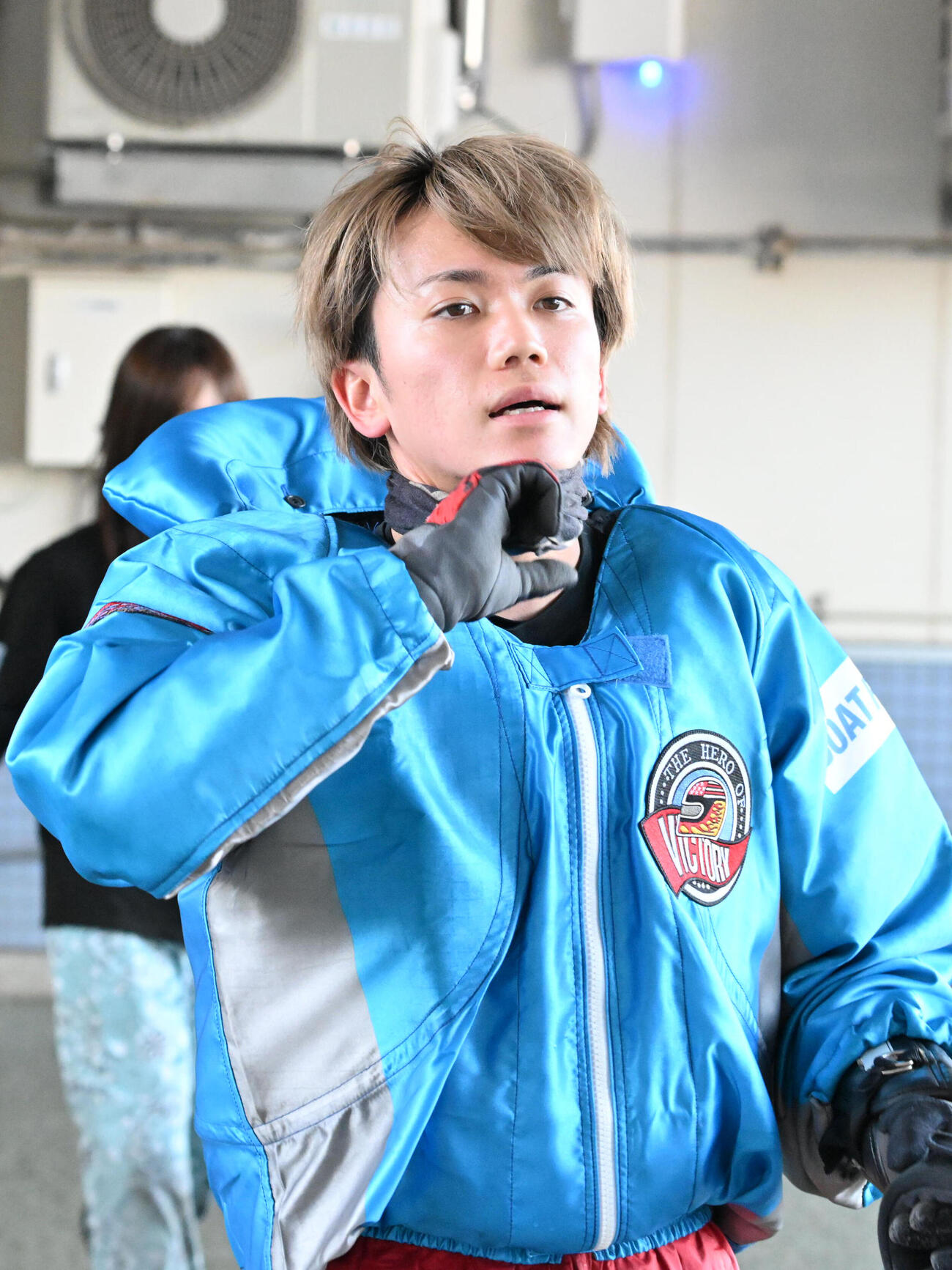 6R3着の中山翔太（撮影・林敢治）