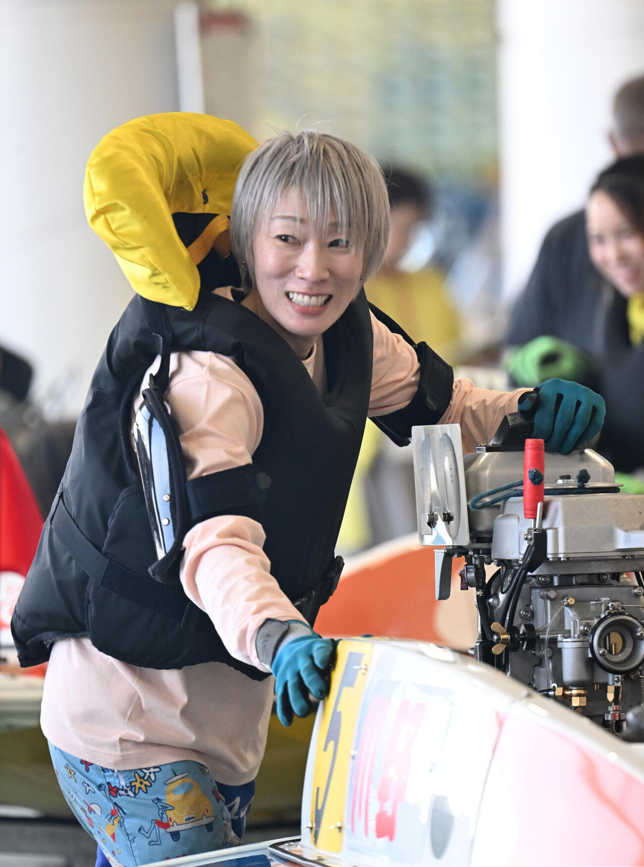 初日メインのドリームレースは川野芽唯が1枠に座る（撮影・和賀正仁）