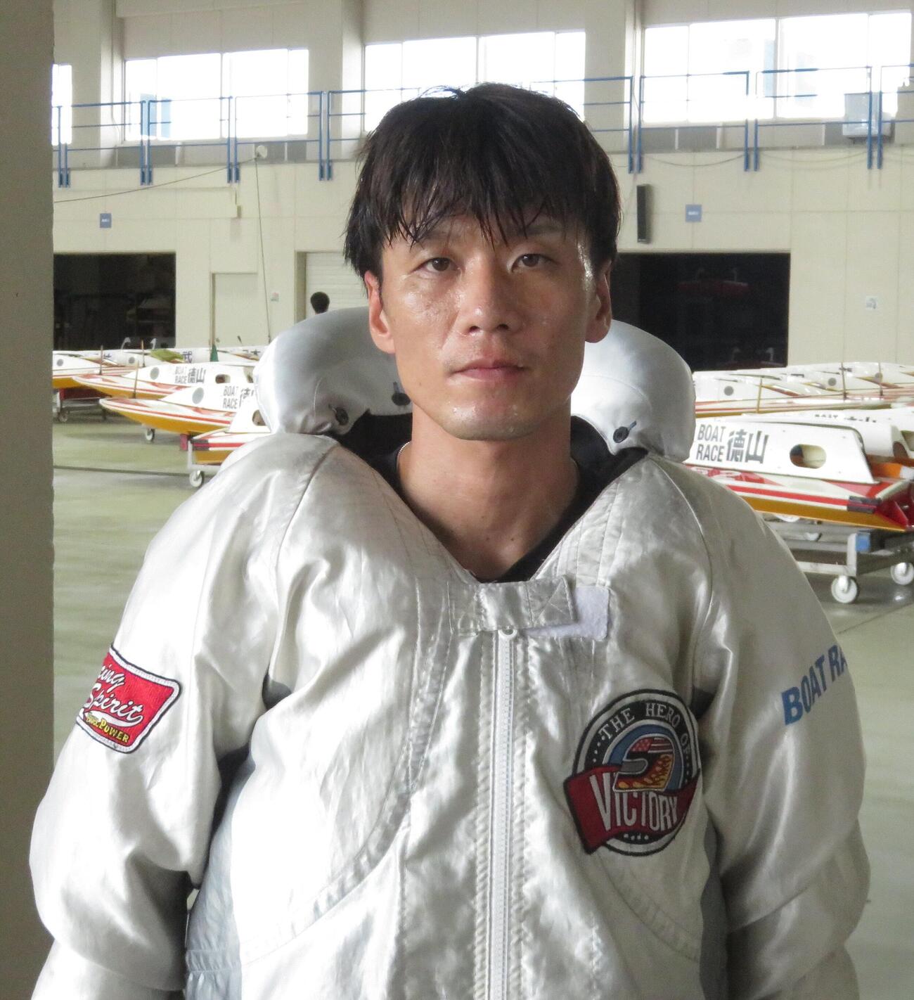 嶋義信は優勝戦2枠。舟足は上々だ
