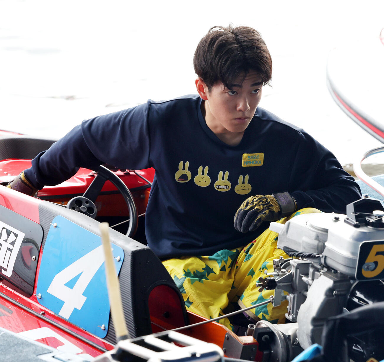 西岡顕心（撮影・西尾就之）