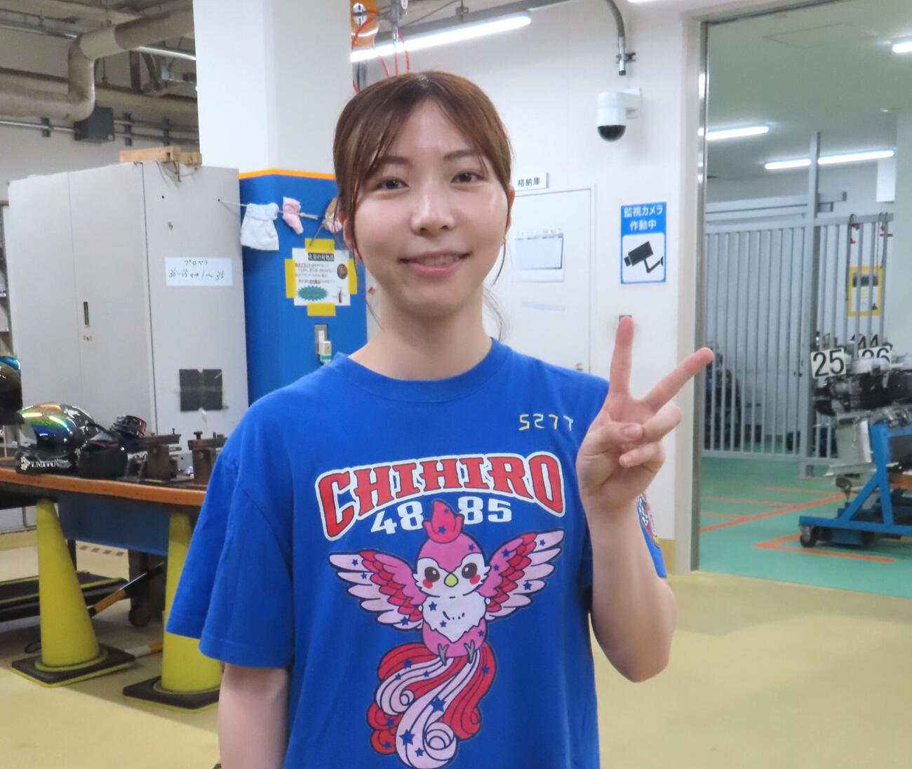 8Rの女子戦を制し、2連対発進した井上未都