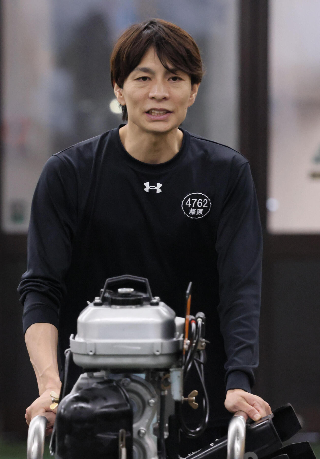 前検は1番時計タイの6秒67をマークした藤原啓史朗（撮影・加藤孝規）