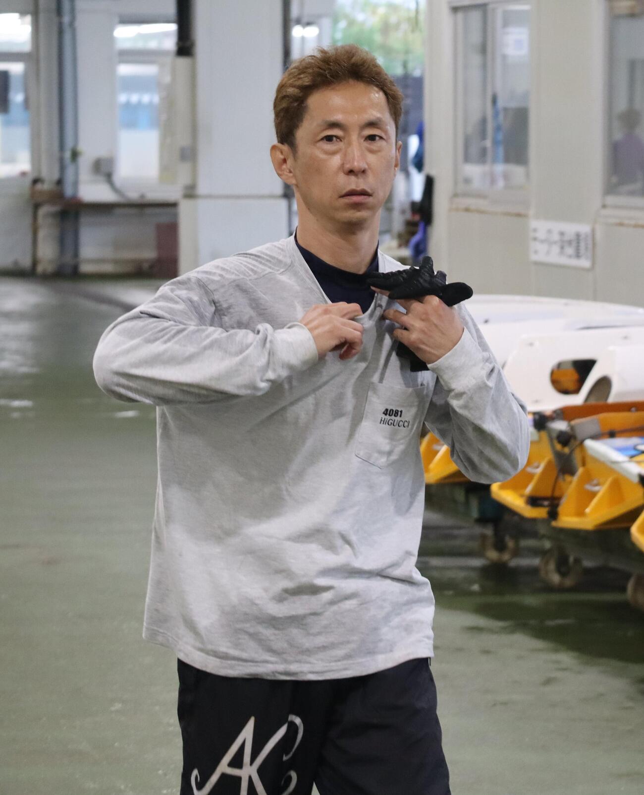 樋口範政が2節連続優勝中の38号機を引き当てた