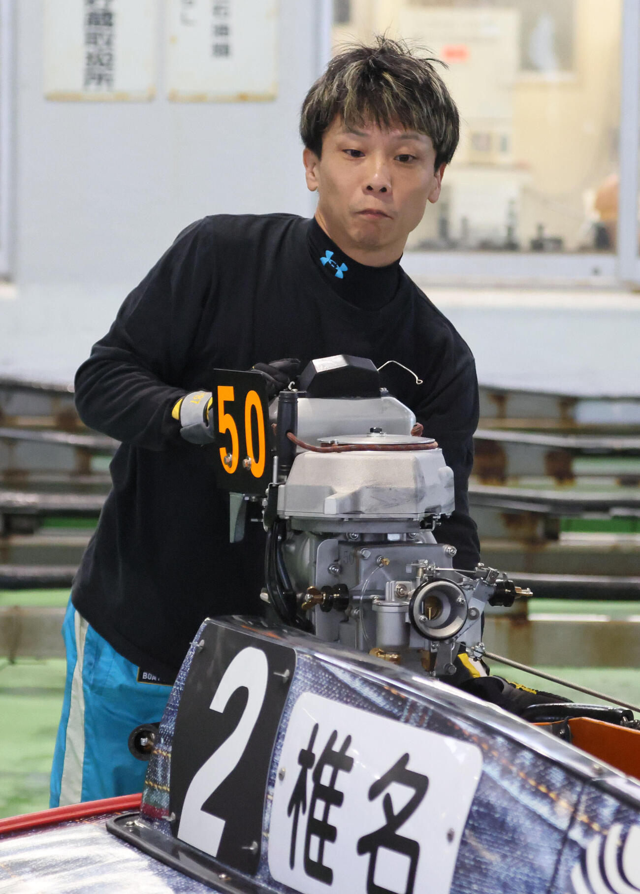 好感触をつかんだ椎名豊（2026年9月撮影）