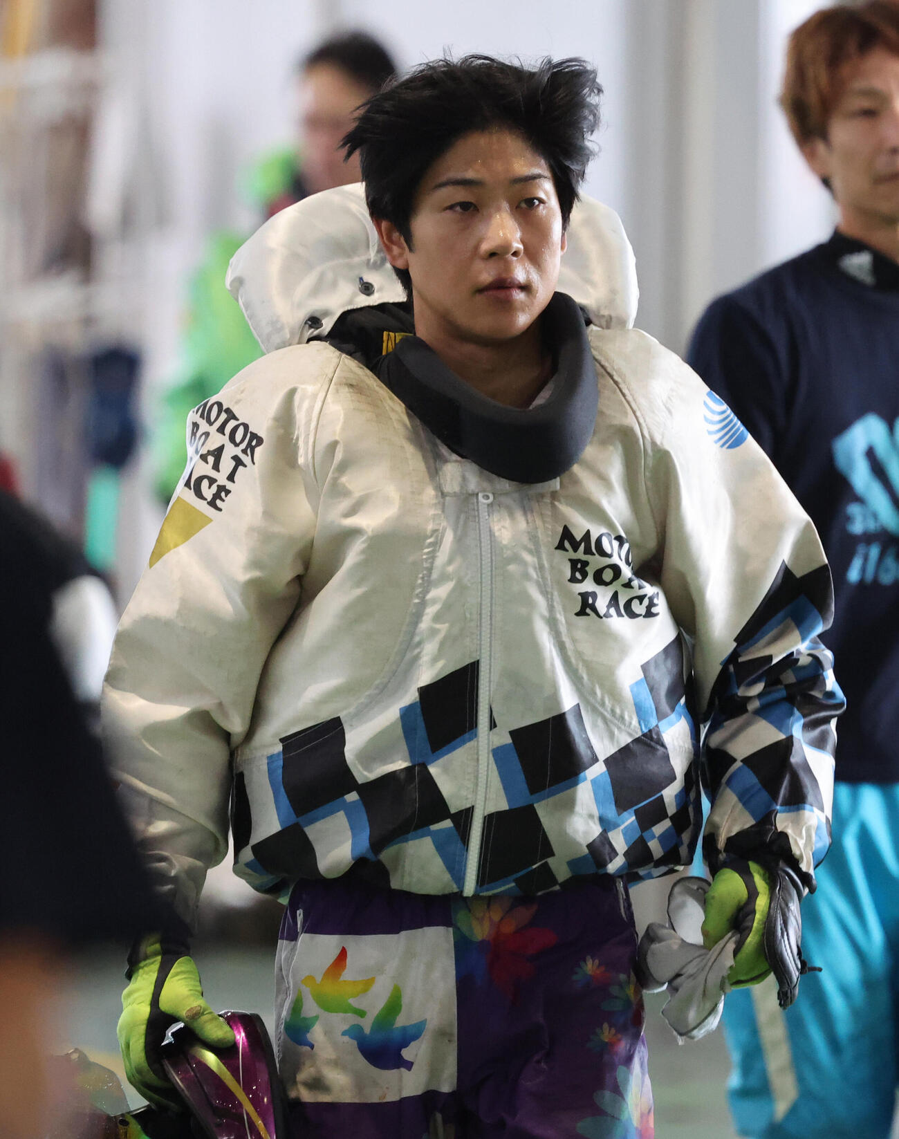 5Rで1着となった栗城匠（撮影・西尾就之）