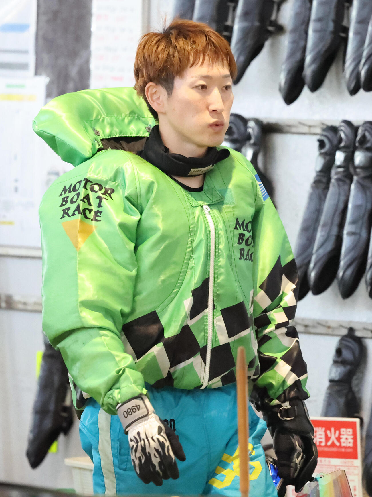 佐々木完太が地元下関SGオーシャンカップの出場権獲得へ、好レースを見せる（撮影・西尾就之）