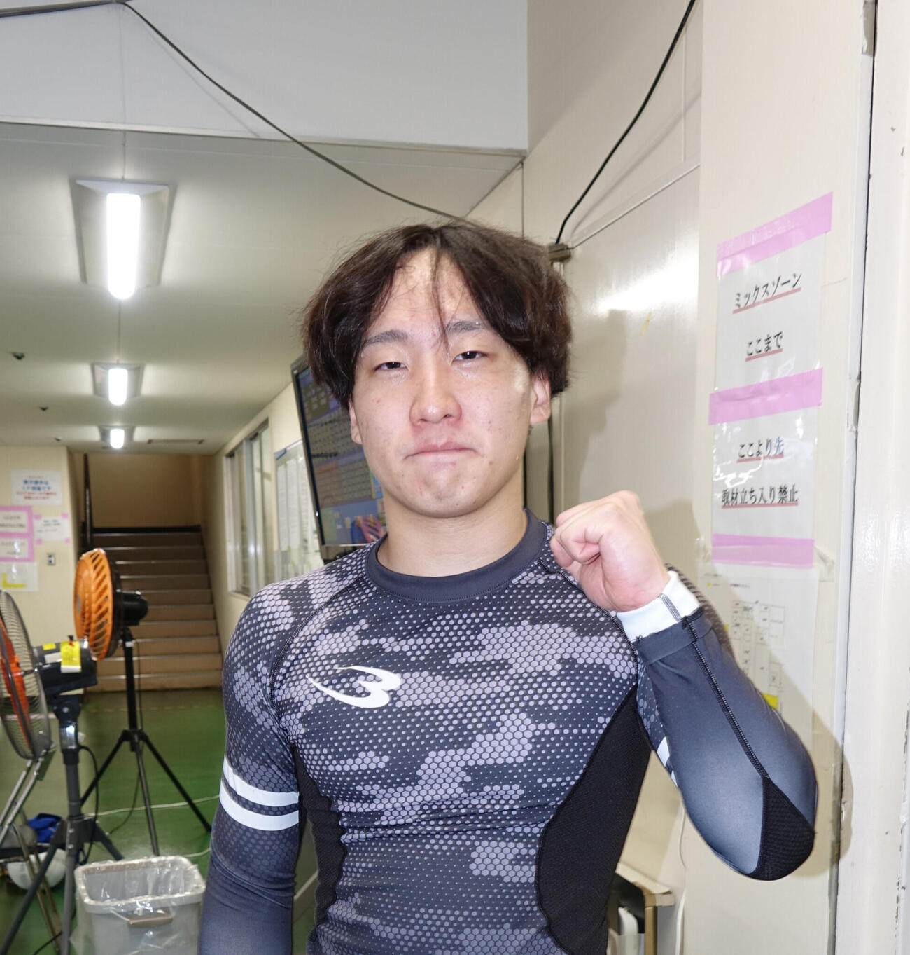 地元デビュー戦で1着に輝いた小川佑希也