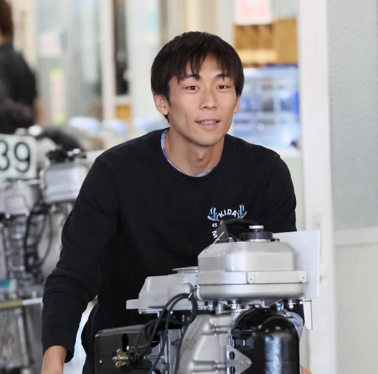 2度目の地元周年参戦となった木田峰由季（撮影・宮崎幸一）
