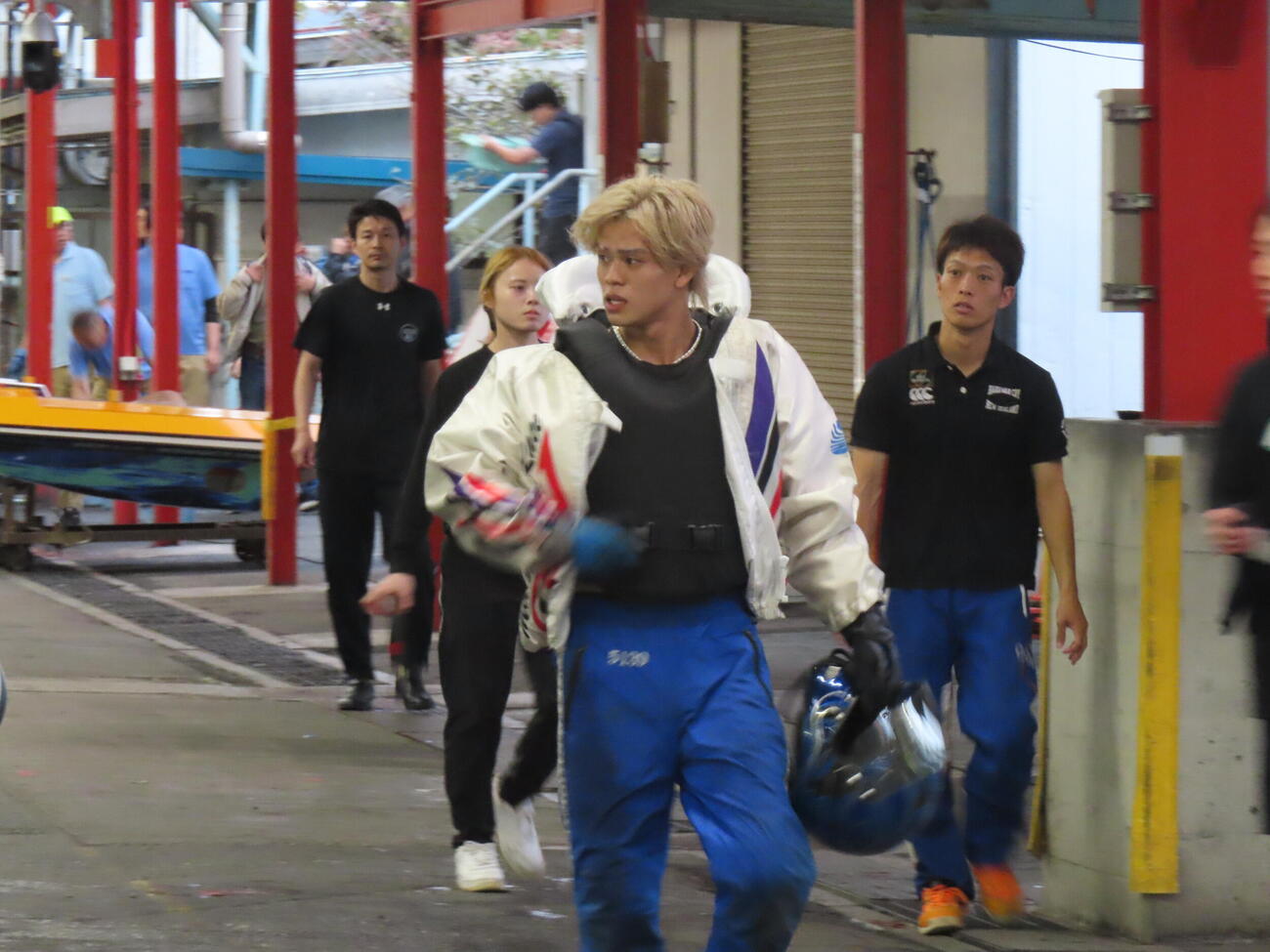 予選最終日に連勝して優勝戦に滑り込んだ大場恒季
