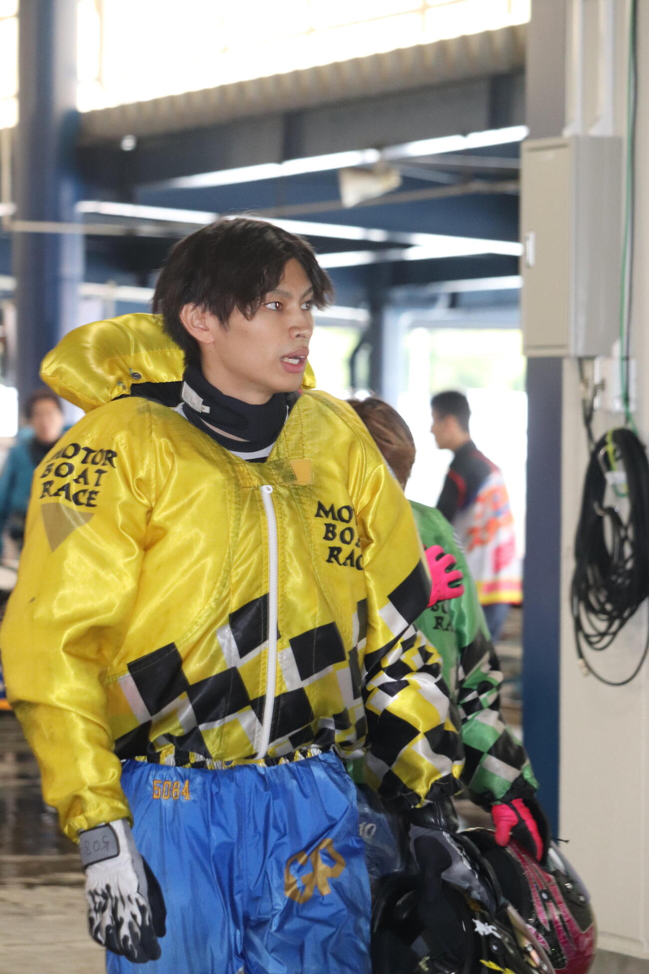 2日目連勝を飾った末永和也