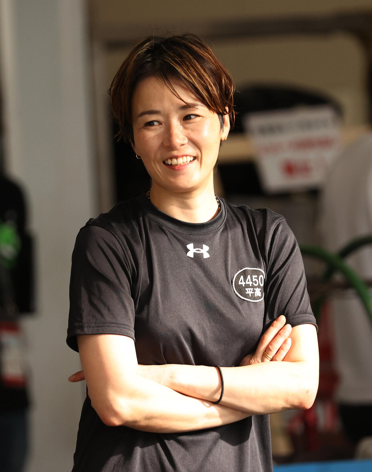 平高奈菜（2026年10月6日撮影・柴田隆二）