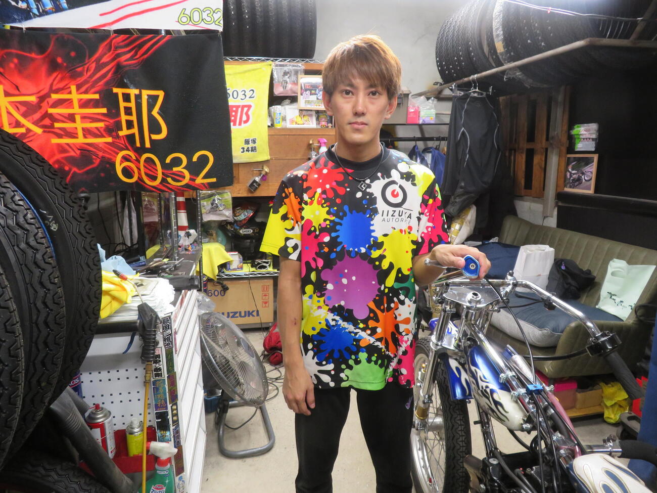 前節の普通開催から復帰を果たした34期生の石本圭耶（撮影・小川将司）