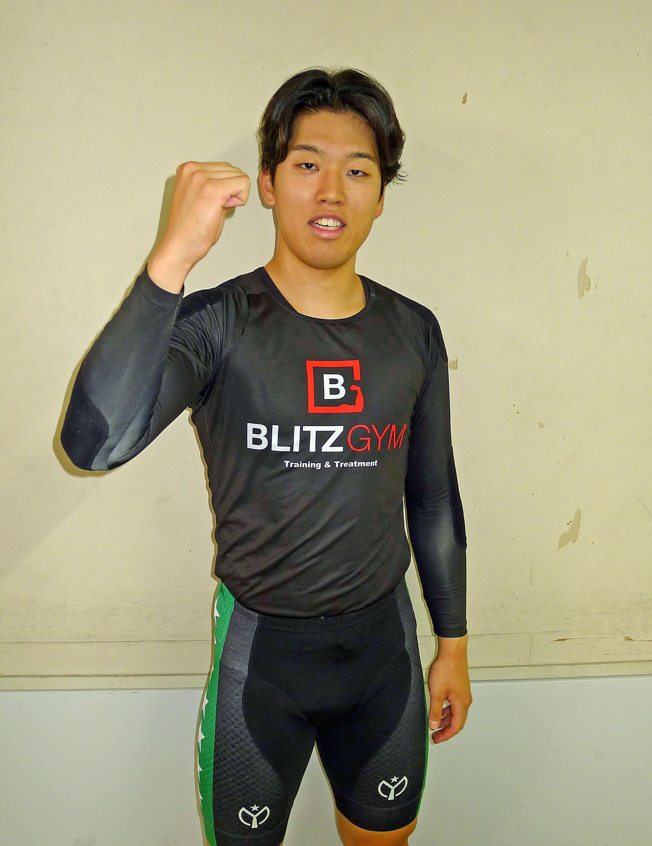 連勝を飾った一守大葵