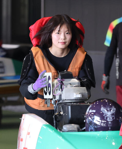ボートレース】井上遥妃が56号機に及第点「前検としては悪くないと思い