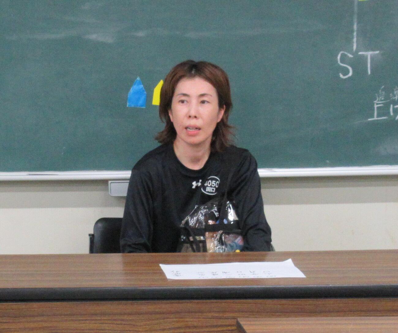 田口節子はカドから的確に攻めてV狙う