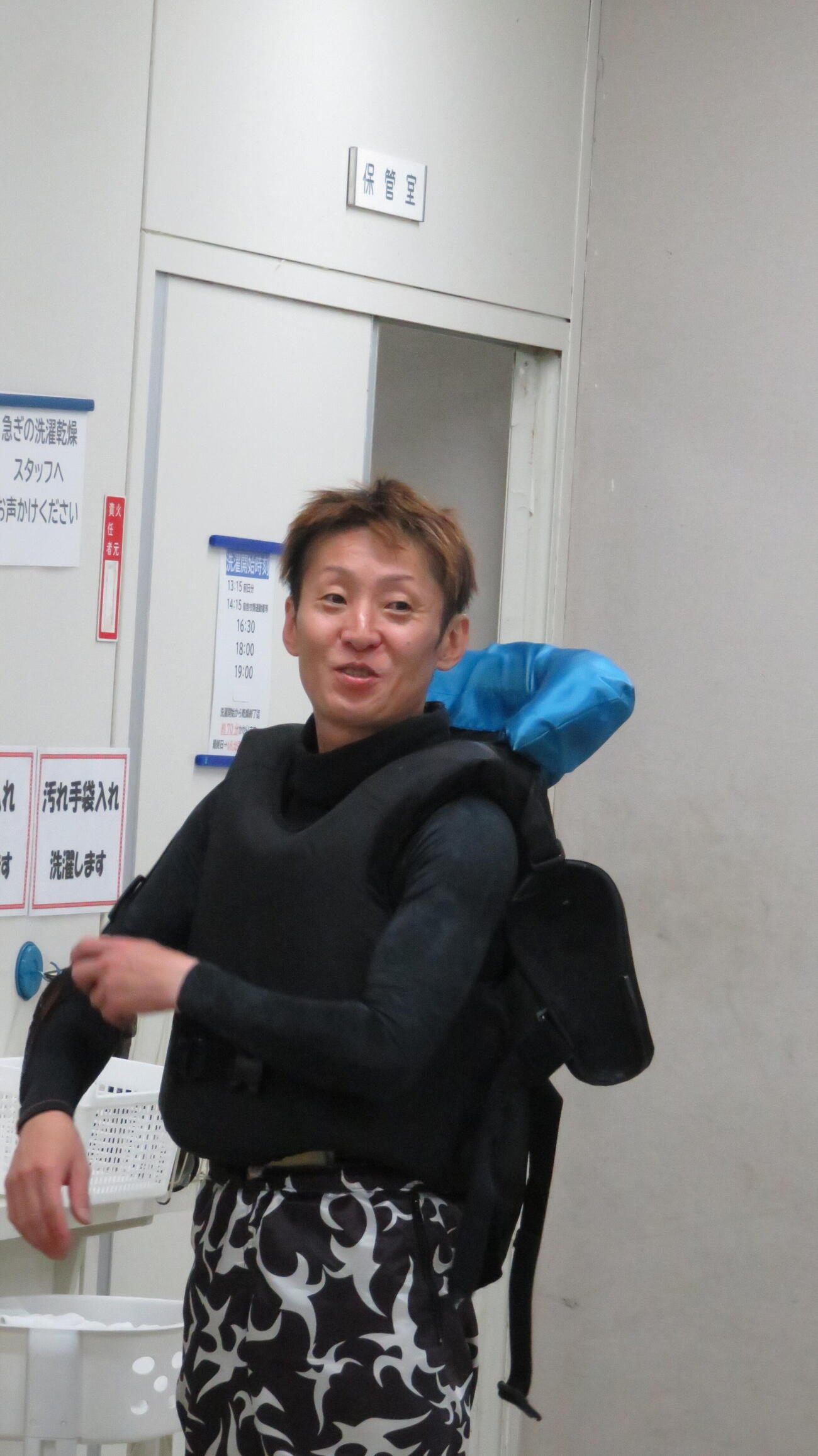逃げとまくりで初日に自力の連勝を飾った大場広孝