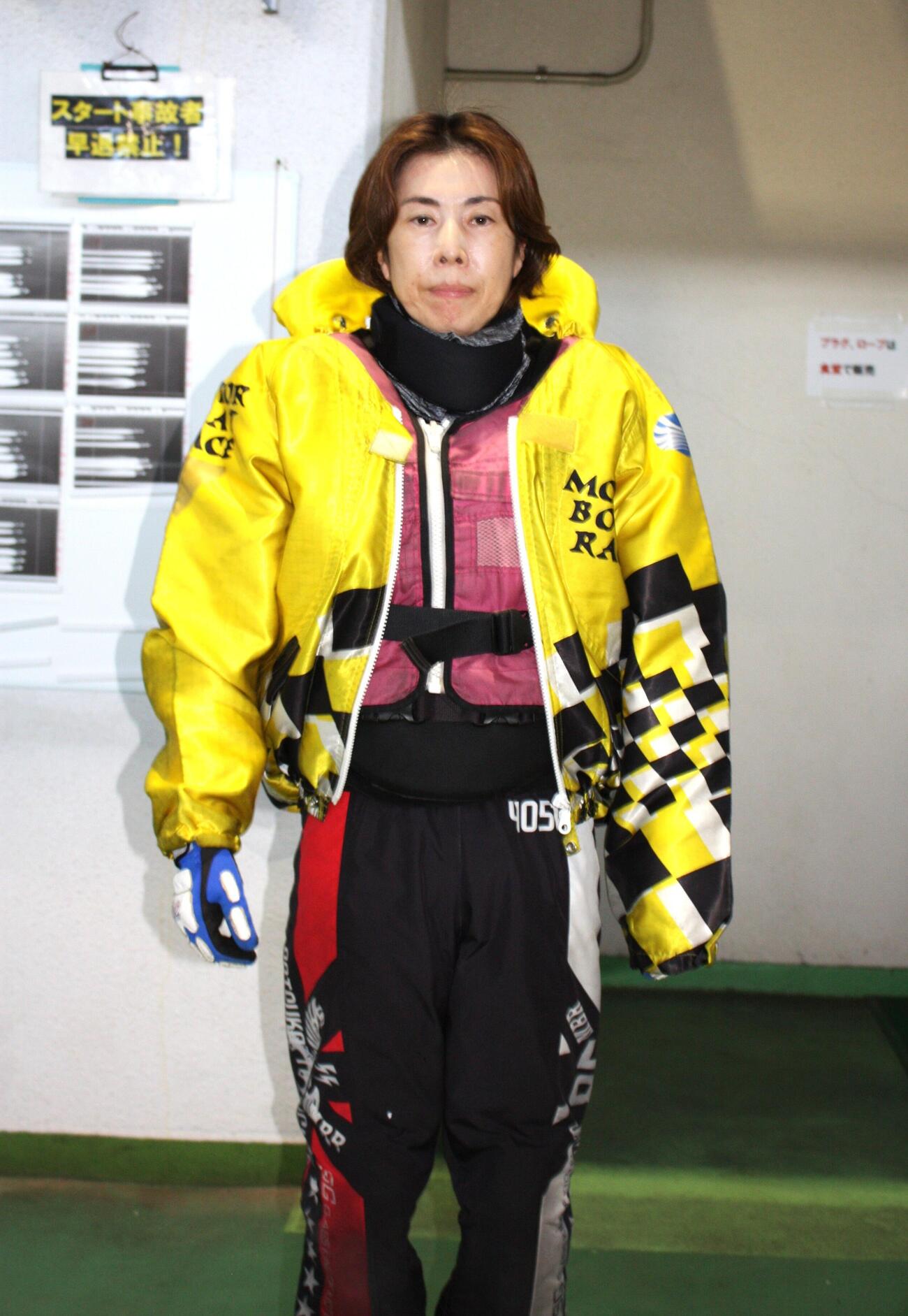 田口節子が初日8Rオール女子戦を豪快なまくりで制した