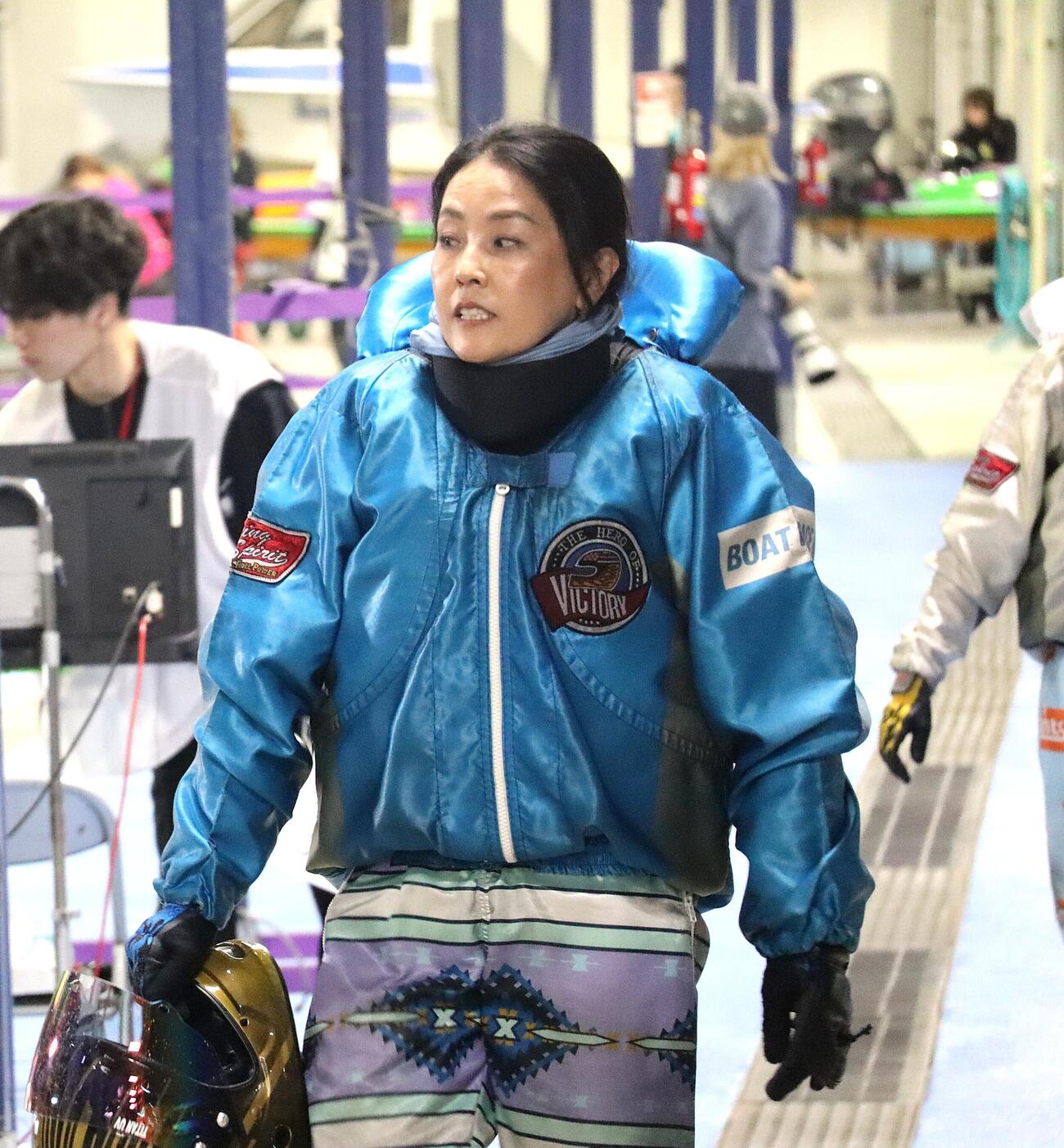 香川素子は乗り心地を重視した調整で挑む