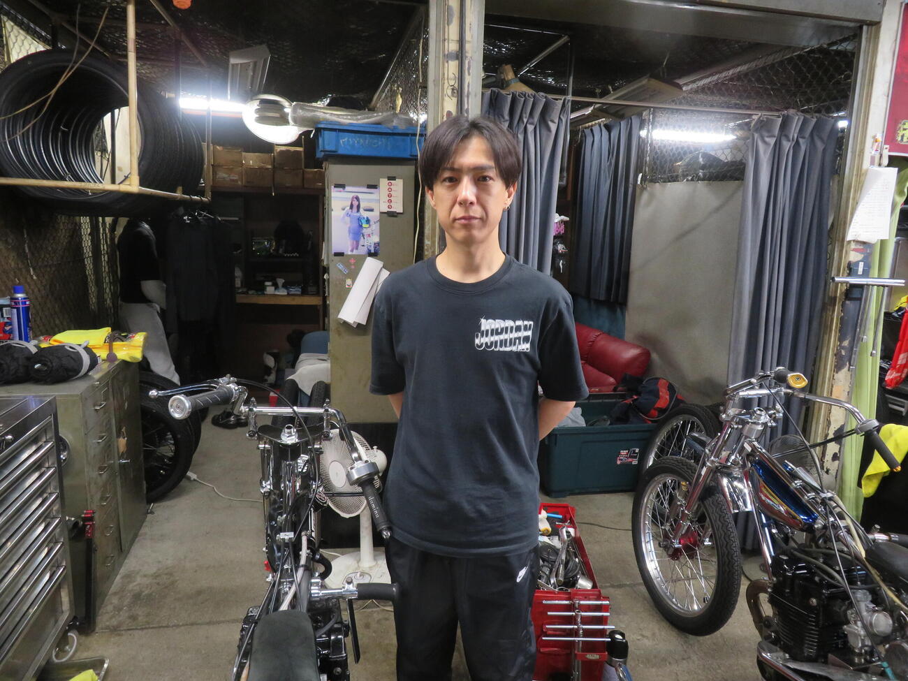 2着ながらエンジンは上向いてきたと話す丹村飛竜（撮影・小川将司）