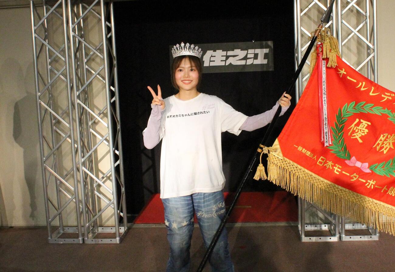 2節連続優勝を飾った平川香織