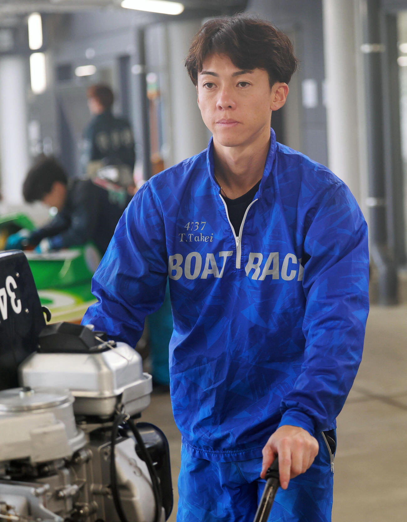737竹井貴史（撮影・上山淳一）