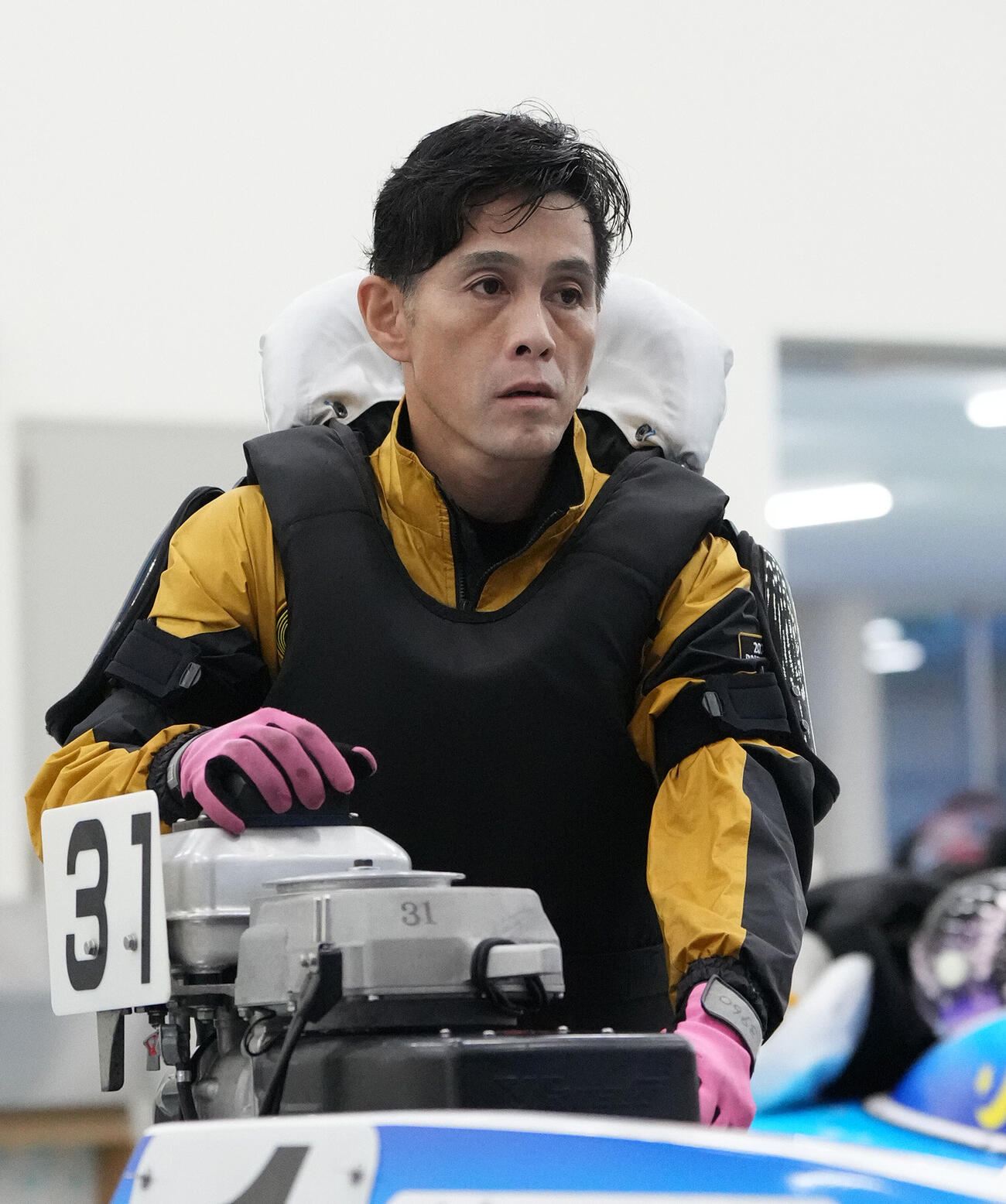 初日12Rドリーム戦、菊地孝平が本領のイン速攻だ（撮影・森本幸一）