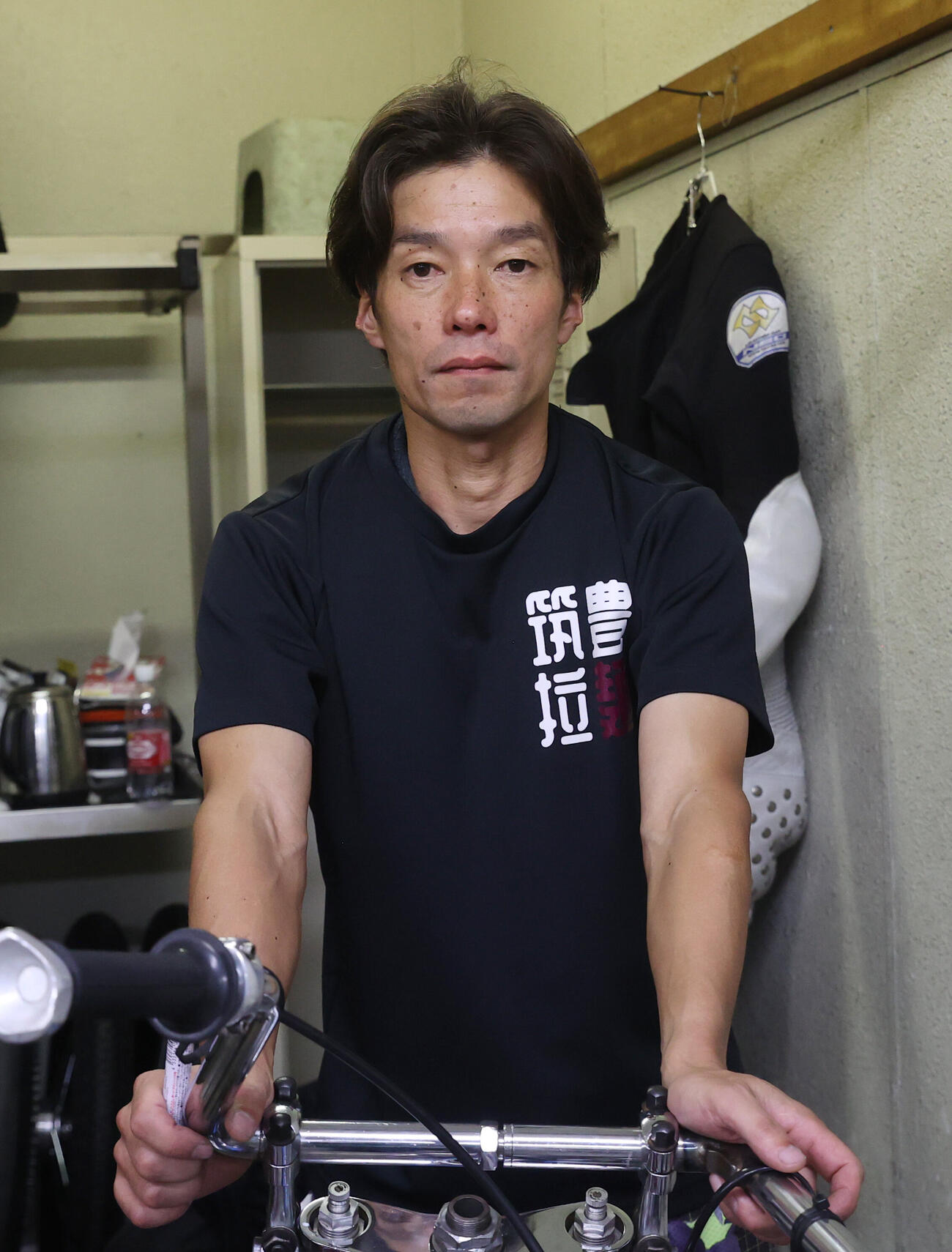 予選8Rで3着の角南一如（撮影・柴田隆二）