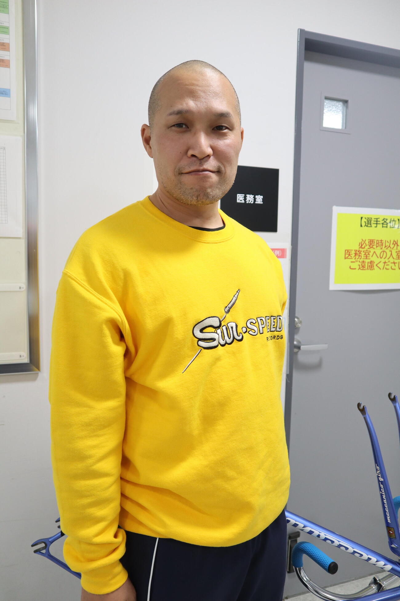 隅田幸助は落車した3月以来の当地参戦