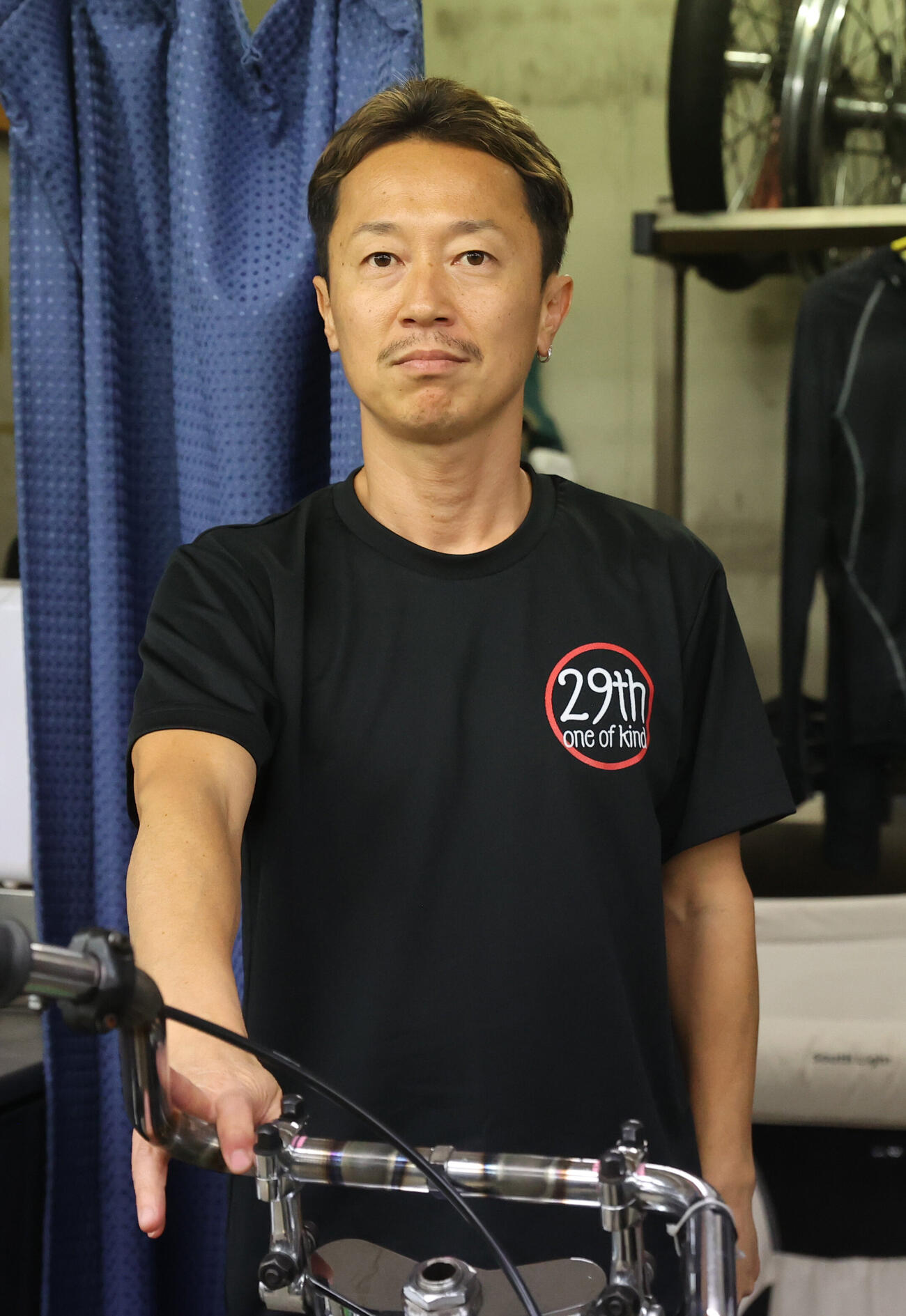 予選2Rで4着の高橋義弘（撮影・柴田隆二）