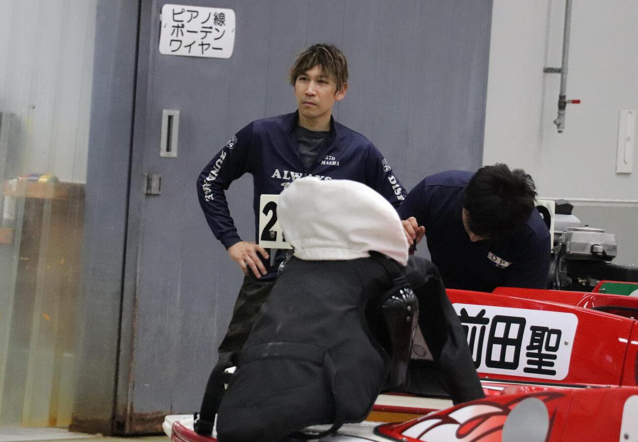 前田聖文が初日連勝と気を吐いた