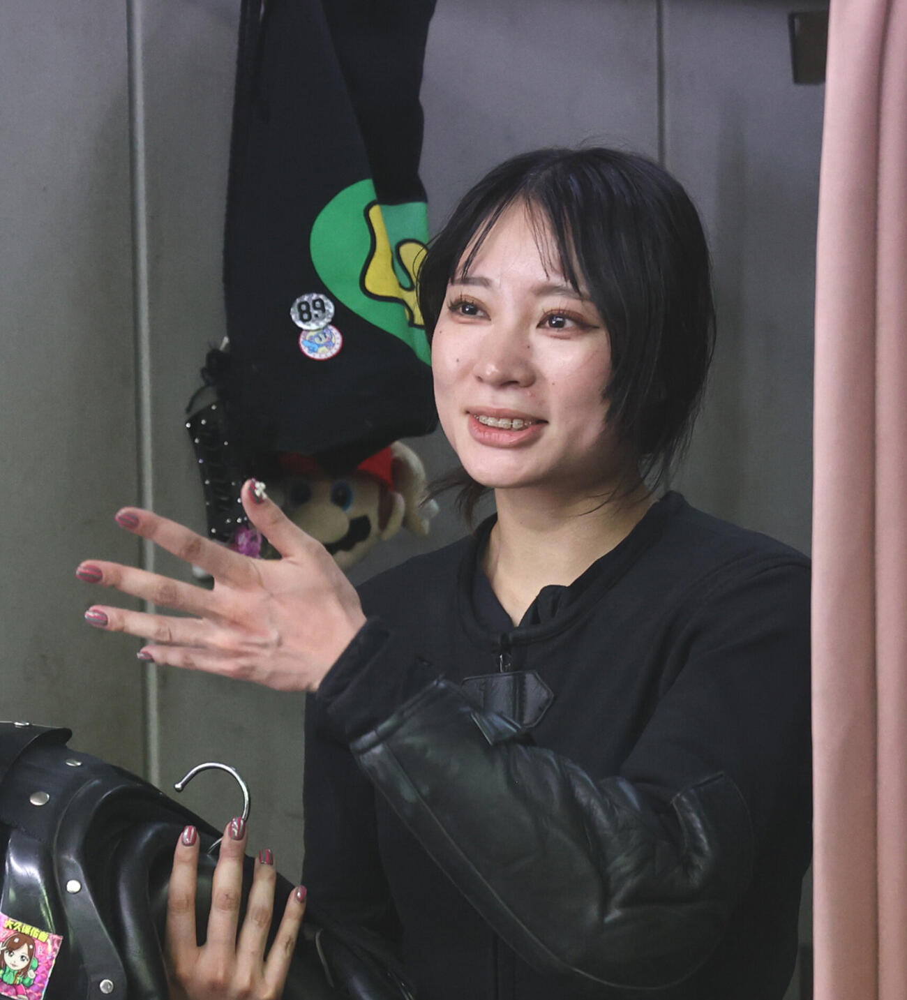 予選7Rで4着の新井日和（撮影・柴田隆二）