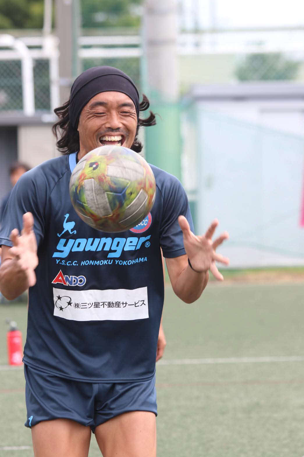 0円Jリーガーとして奮闘するYS横浜のFW安彦