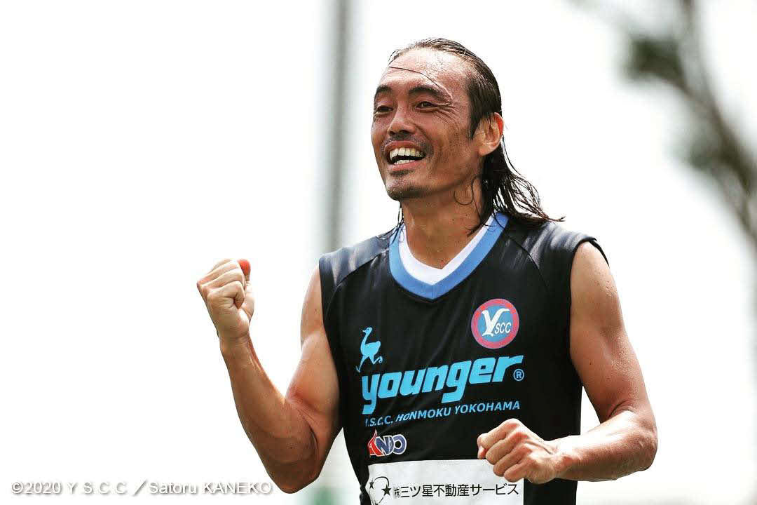 0円Jリーガーとして奮闘するYS横浜のFW安彦