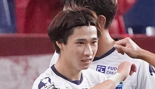 横浜FC・MF松尾（20年9月撮影）