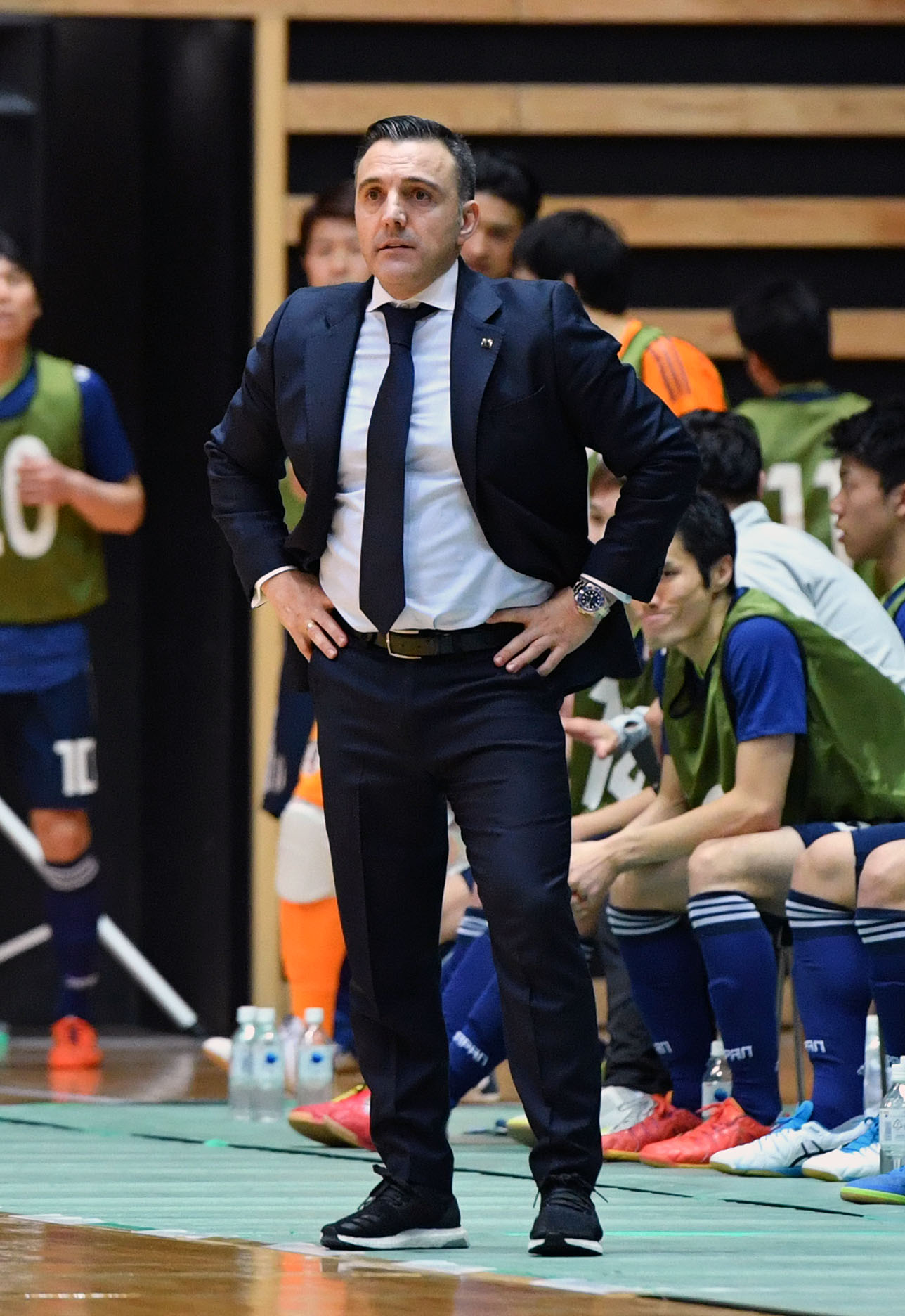 ブルーノ・ガルシア日本代表監督（2018年1月25日撮影）