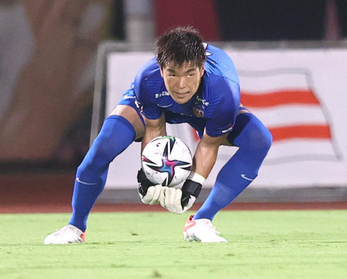 浦和GK西川周作（2021年8月25日撮影）