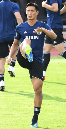 神戸槙野智章（2018年6月7日撮影）