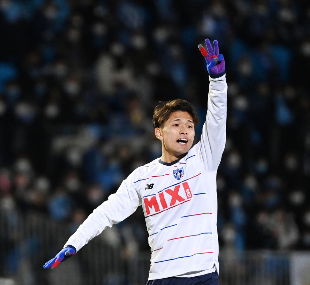 松木玖生（2022年2月18日撮影）