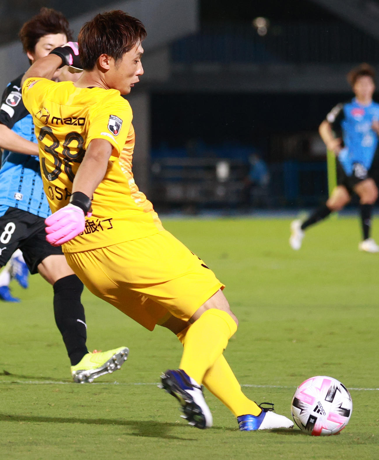 広島GK大迫敬介（2020年9月13日撮影）