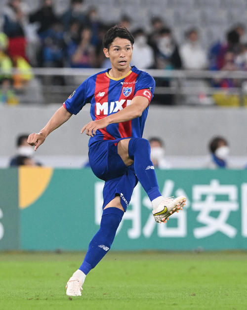 東京DF森重真人（2022年10月12日撮影）