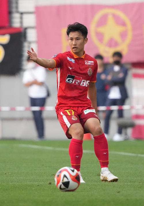 名古屋DF森下龍矢（2023年5月20日撮影）